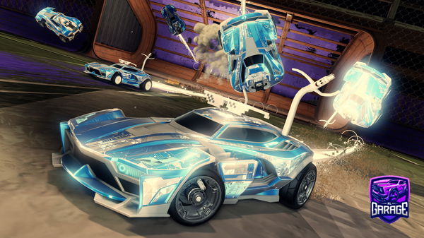 A Rocket League car design from NissanSkyline10