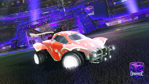 A Rocket League car design from ScalfCrew