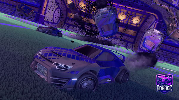 A Rocket League car design from LOWDER