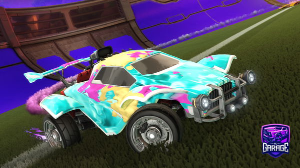 A Rocket League car design from ETJuniors