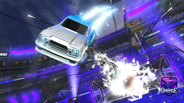 A Rocket League car design from Wac9009