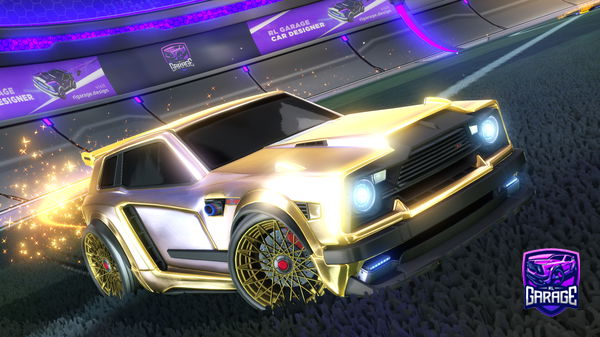 A Rocket League car design from Hooikaika