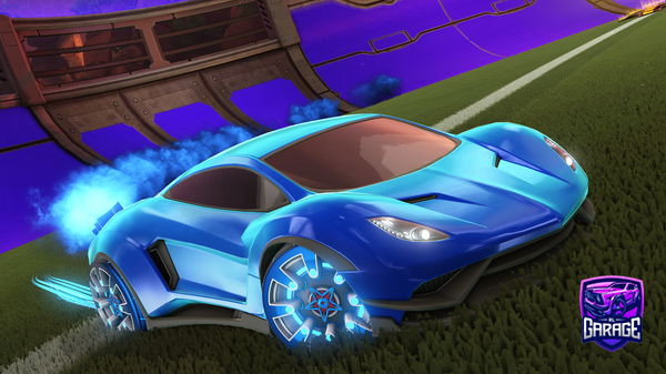 A Rocket League car design from Diablo_D6