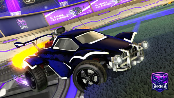 A Rocket League car design from Ryzanwastaken