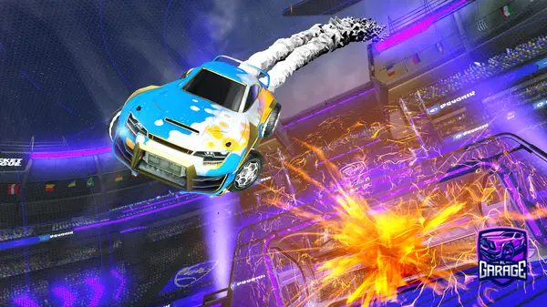 A Rocket League car design from Shooteo2313