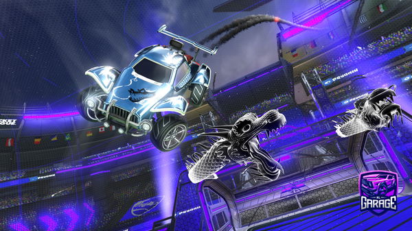 A Rocket League car design from P4nd4393