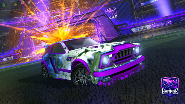 A Rocket League car design from teitogl11