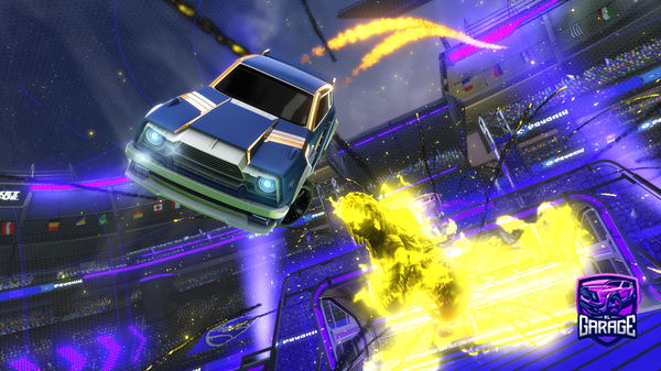 A Rocket League car design from SiryxRL16