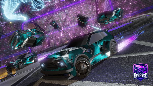 A Rocket League car design from Flodef59
