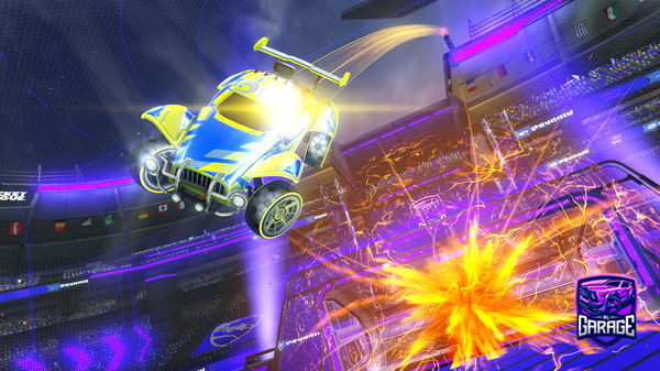 A Rocket League car design from Raptor_NSQ