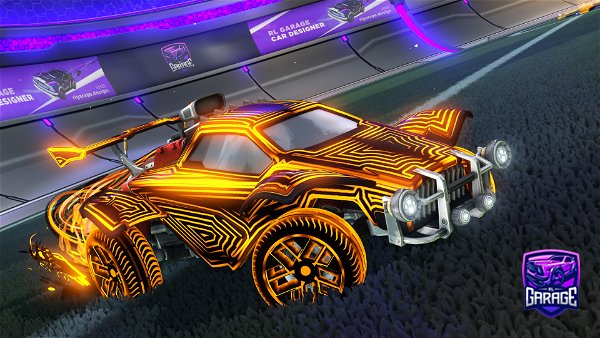 A Rocket League car design from TheCurtisTC