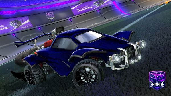 A Rocket League car design from Monji12