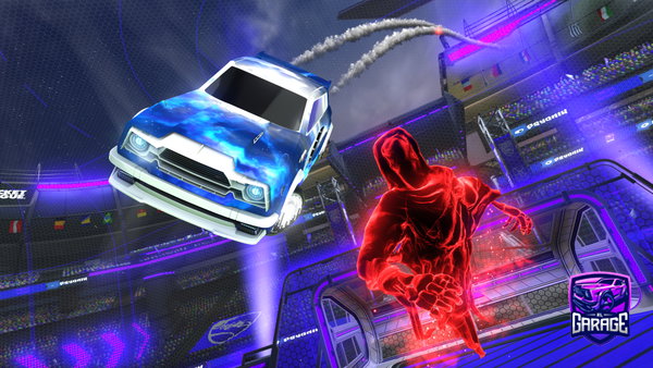 A Rocket League car design from Godly_ST0RM