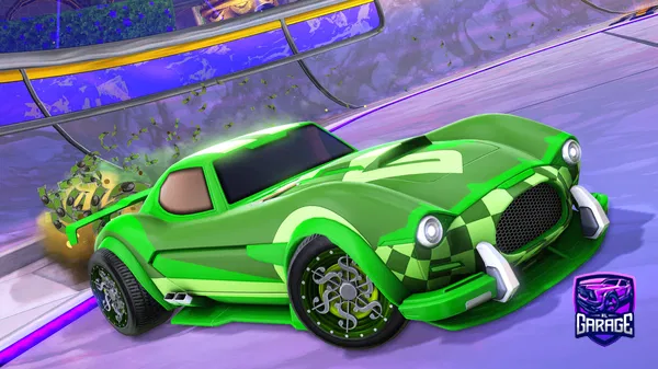 A Rocket League car design from frick_my_tm8