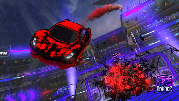 A Rocket League car design from Zaskarraspa