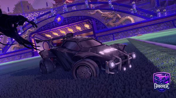 A Rocket League car design from Theblackgoat