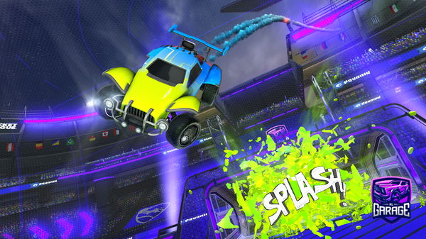 A Rocket League car design from Yeetr26