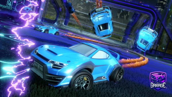 A Rocket League car design from BubblestheOG