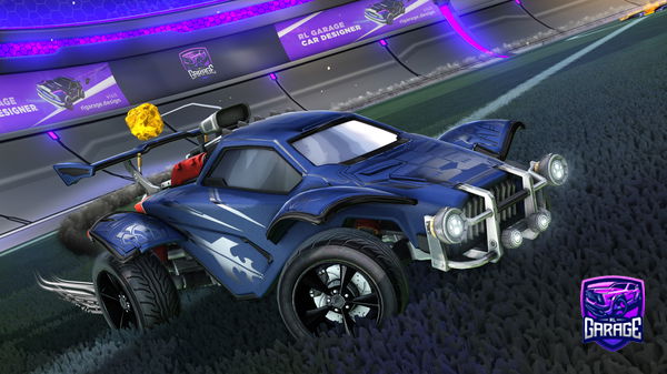 A Rocket League car design from Baby_Rauly