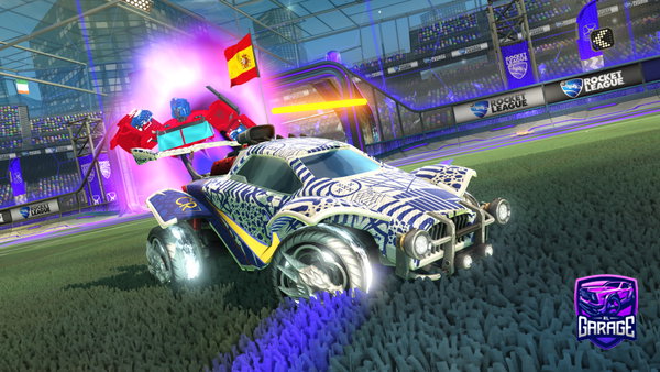 A Rocket League car design from Josecc10