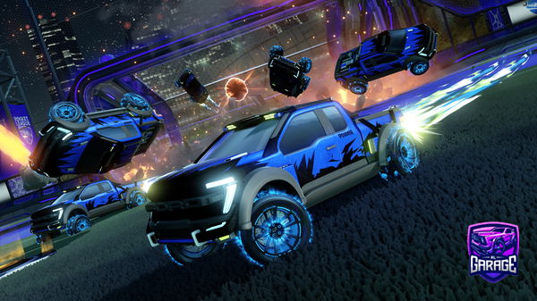 A Rocket League car design from N1TROUSSS