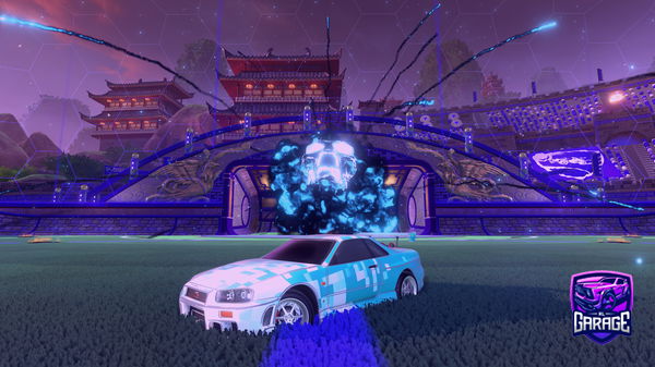 A Rocket League car design from Rydz