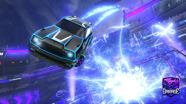 A Rocket League car design from JohnnyS2