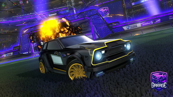 A Rocket League car design from RBLTICO