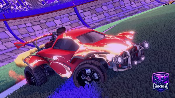 A Rocket League car design from READTHEDESCRIPTTION