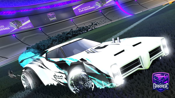 A Rocket League car design from BatataFrt