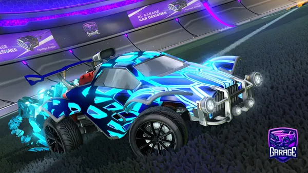 A Rocket League car design from leonprimer