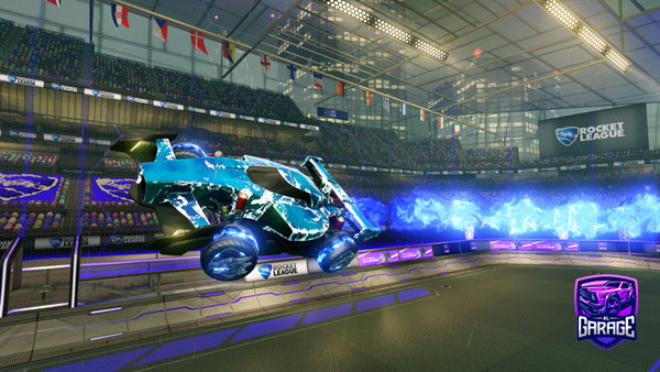 A Rocket League car design from Dingdongdann