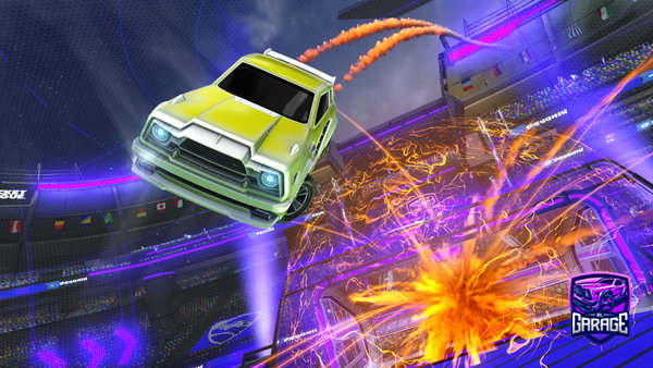A Rocket League car design from RXD-_11