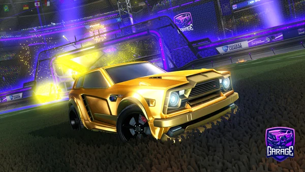 A Rocket League car design from Inux