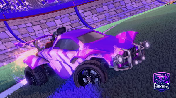 A Rocket League car design from Tydrorl