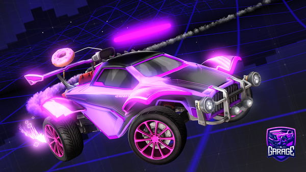 A Rocket League car design from crazyowin1