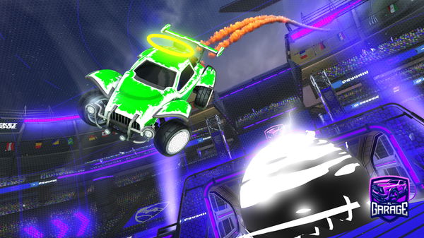 A Rocket League car design from rhys360games