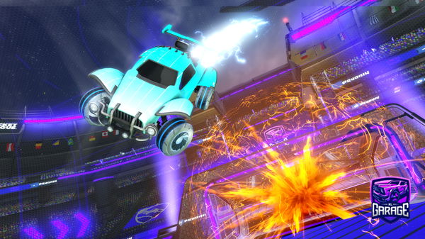 A Rocket League car design from ArnieBro1