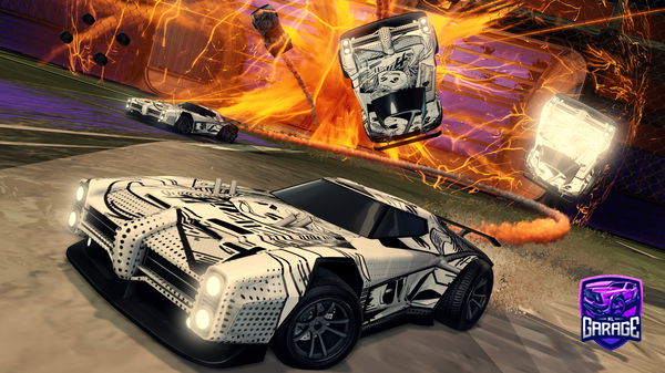 A Rocket League car design from Bobbinabobb