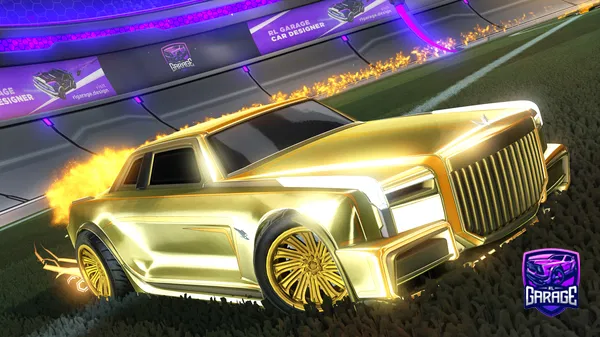 A Rocket League car design from Cambro30