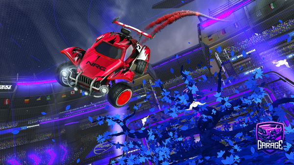 A Rocket League car design from spiderflow6730