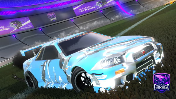 A Rocket League car design from HockeyNanners