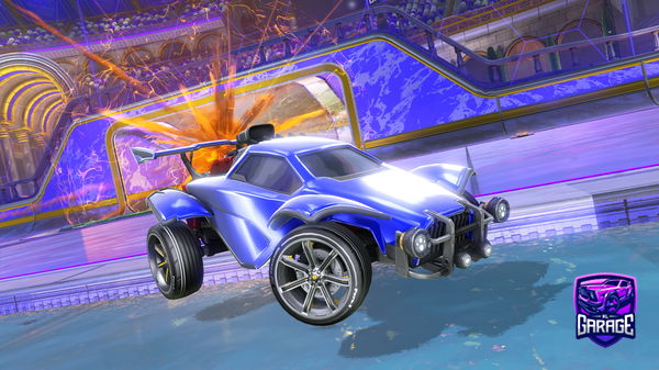 A Rocket League car design from slicySoren