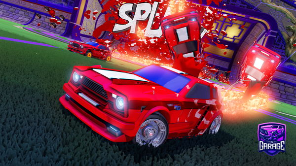 A Rocket League car design from andreamaxedit