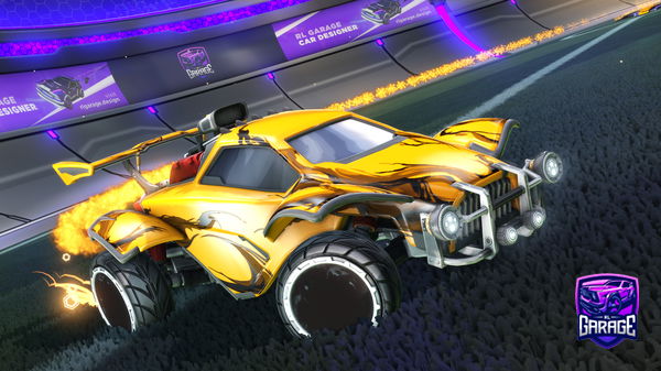 A Rocket League car design from SebzGoat