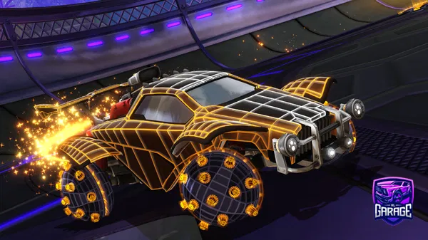 A Rocket League car design from youginyou