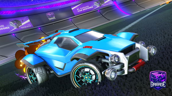 A Rocket League car design from MrInfinite