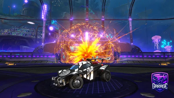 A Rocket League car design from Letsgo12