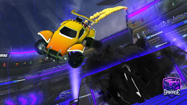 A Rocket League car design from Rickertt_013