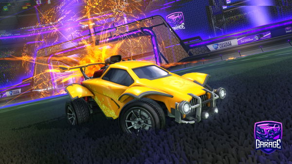 A Rocket League car design from Siirocoo